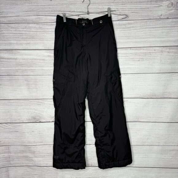 PWDR ROOM Youth Skii Snow Black pants‎ zixe XL - Picture 1 of 8